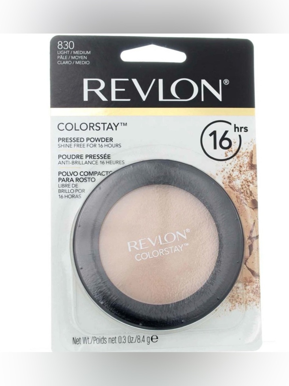 Revlon ColorStay Light/Medium Pressed Powder #830